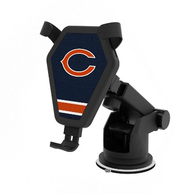 Keyscaper Chicago Bears Stripe 10-Watt Wireless Car Charger