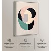 Art Remedy Cubist Style Jade Ring Contemporary Shapes Abstract Wall Art Framed - 3 of 4