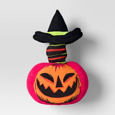 Halloween Retro Bungee Pumpkin Plush Dog Toy - Hyde and EEK! Boutique™