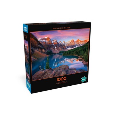 Buffalo Games Photography: Mountains of Fire Jigsaw Puzzle - 1000pc