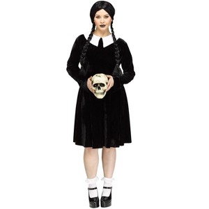 Fun World Gothic Girl Women's Plus Size Costume - 1 of 2