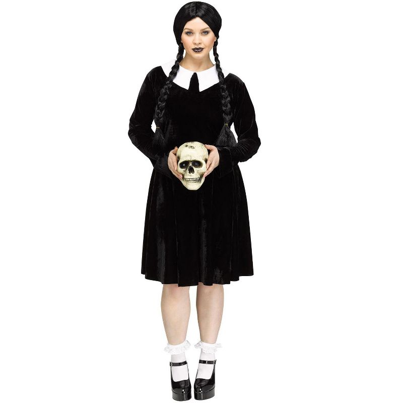 Fun World Gothic Girl Women's Plus Size Costume, 1 of 3