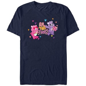 Men's Care Bears All the Feels Cheer T-Shirt - 1 of 4