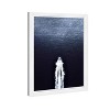 13"x19" Yacht Cruising Nautical and Coastal Framed Wall Art Blue - Hatcher and Ethan: Modern Decor, Vertical Photography Print - 2 of 4
