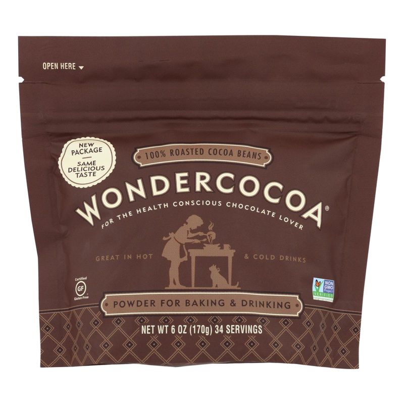 Wondercocoa Roasted Cocoa Powder - Case of 6/6 oz, 2 of 8