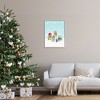 Stupell Industries Winter Snowmen Christmas Tree Framed Giclee Art - 2 of 4