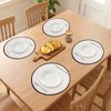 REGALWOVEN Farmhouse Placemats Set of 4 Placemats for Dining Table Decor Indoor Washable Kitchen Table Mat - 3 of 4