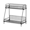 Apex Vanguards Black Wire Basket Countertop Pantry Organizer - 2 of 3