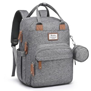 Diaper Bag Backpack-Multifunction Travel Baby Diaper Bag - 1 of 4