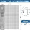 Zevemomo 48in x 100ft Hardware Cloth 23Gauge Home Garden Rabbit Cage, 48" x 100' 1/4inch, Silver Mesh Roll Galvanized After Welding - 4 of 4