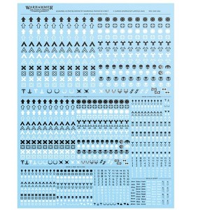Infantry Markings Transfer Sheet Legiones Astartes Warhammer Horus Heresy - 1 of 1