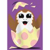 Girl's Star Wars Happy Easter Egg Porg Style T-Shirt - 2 of 4