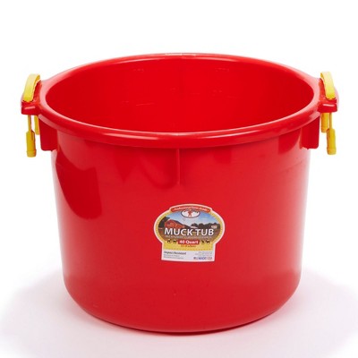 Little Giant 40 Quart Muck Tub Durable And Versatile Utility Bucket ...