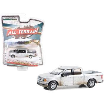 2020 Ford F-150 XLT 4x4 Truck Iconic Silver Met. (Dirty Version) "All Terrain" Series 15 1/64 Diecast Model Car by Greenlight