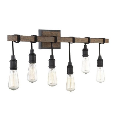 Durango 6-Light Rustic Industrial Vanity Fixture