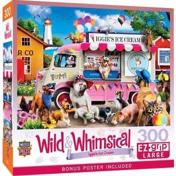 Masterpieces 500 Piece Jigsaw Puzzle - Wild & Whimsical 4-pack