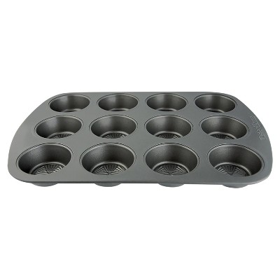 12ct Nonstick Aluminized Steel Muffin Pan - Figmint™ : Target