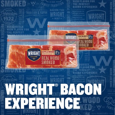 Wright Applewood Thick Cut Bacon - 24oz