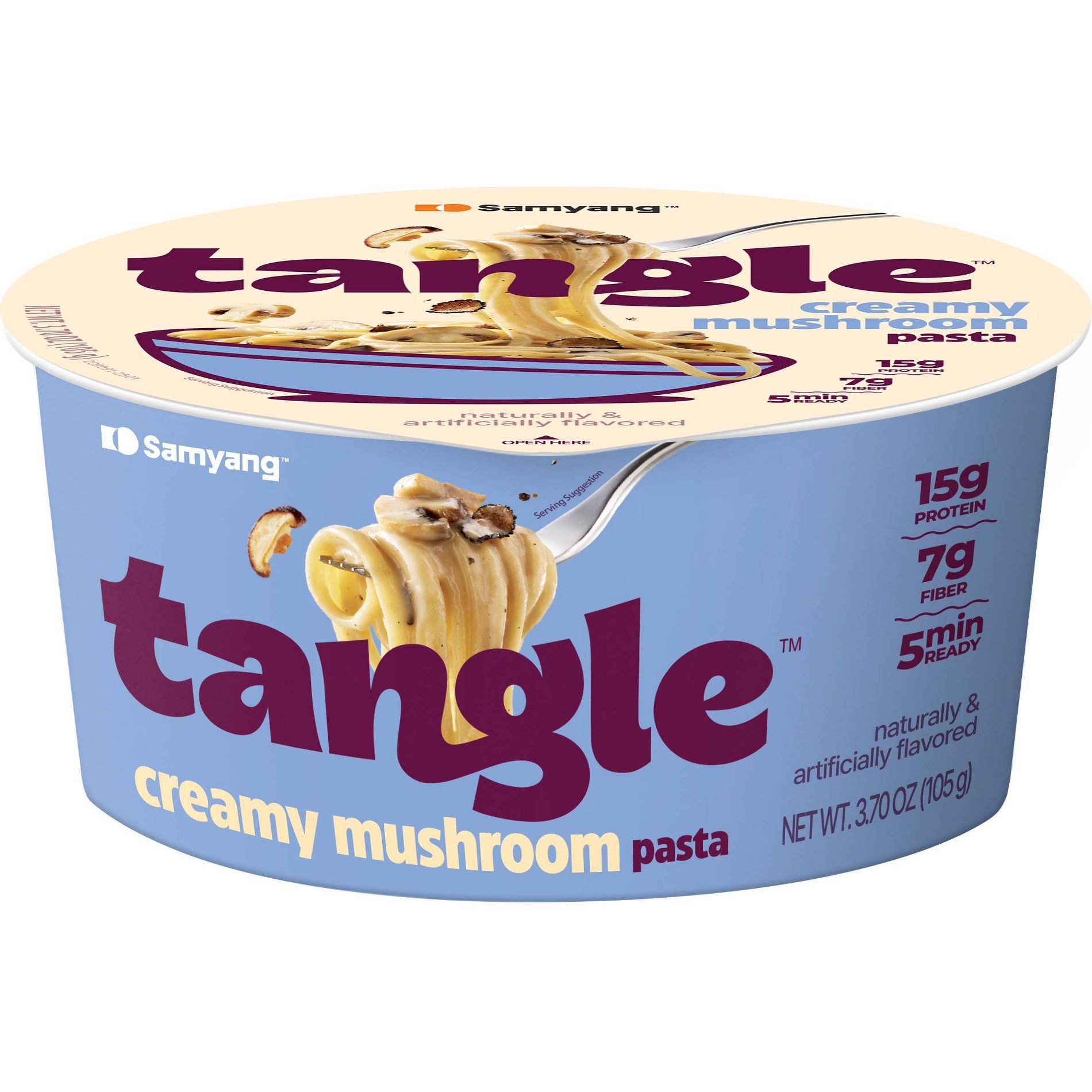 Samyang Tangle Creamy Mushroom Pasta Bowl - 3.7oz