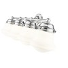 Vaughn 4-Light Vanity Light - Modern Design with Vintage Charm, Damp Rated, Dimmable - 4 of 4