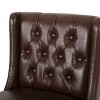 Darvis Recliner Club Chair: Compact, Upholstered, Tapered Legs - Christopher Knight Home - 3 of 4