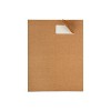 JAM Paper Address Labels 1 1/3" x 4"  Brown Kraft 14 Labels/Sheet 9 Sheets/Pack (359330336) - 3 of 4