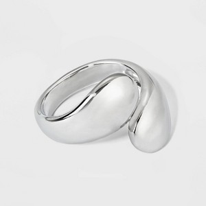 Wrap Ring - A New Day Rhodium Size 7, Women