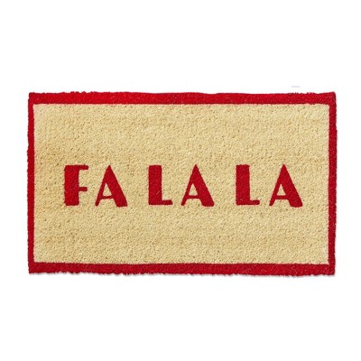 tag Fa La La Coir Mat