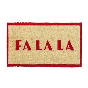 tag Fa La La Coir Mat - 1 of 1