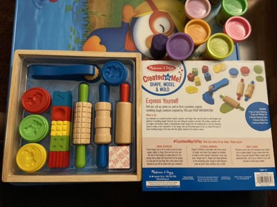 Kit Plastilina Melissa & Doug – Modela y Moldea con Madera (10165