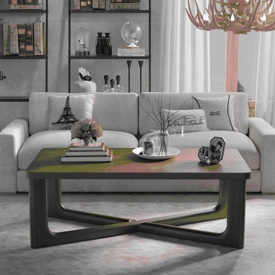 Lirago Wood Coffee Table 50*26 Walnut