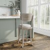 Sloan Swivel Counter Height Barstool Gray - Hillsdale Furniture - 2 of 4