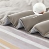 BAGOKIE All Season 5/7 Piece Bed in a Bag Comforter Set, Stripe Pattern - 3 of 4