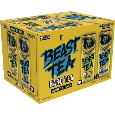 Beast Tea Hard Tea Variety Pack - 12pk/12 fl oz Cans