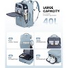 LOVEVOOK 40L Travel Backpack With 3 Packing Cubes Expandable Large Laptop Backpack - 3 of 3
