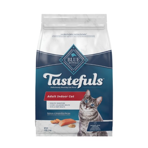 Blue Buffalo Tastefuls Adult Indoor Dry Cat Food With Salmon