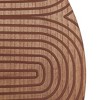HomeRoots Set of Two Brown Wood Hanging Dimensional Sculpture - 4 of 4