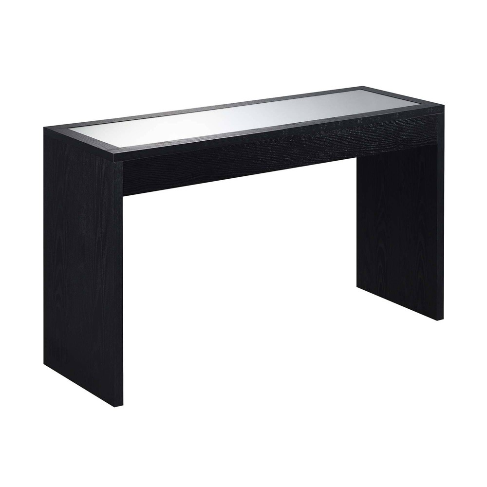 Photos - Coffee Table Northfield Mirrored Console Table Black - Breighton Home