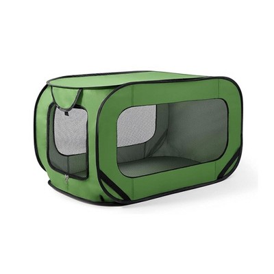 Bellura Pet - Carry Pop - Up Animal Shelter - Green