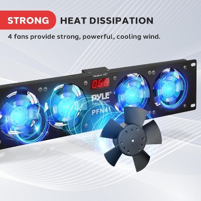 Rack Mount Cooling Fan With Lcd Display - Thumbnail 2