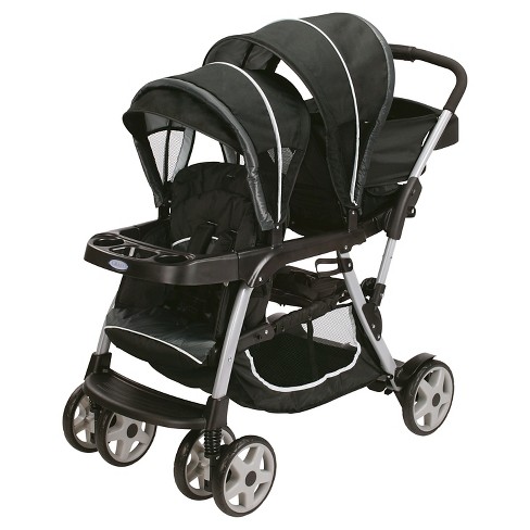 Graco Ready2grow Lx Double Stroller, Target Double Stroller With Car Seat