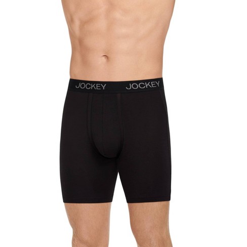 Jockey Men's Active Ultra Soft Modal 6 Boxer Brief 