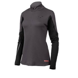 Mizuno Women's Breath Thermo Base Layer Half Zip Running Pullover - 1 of 4