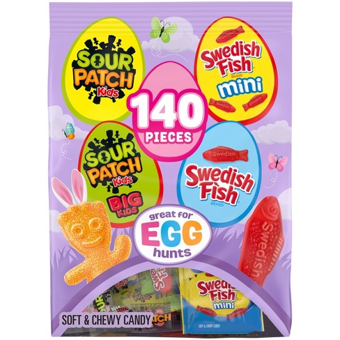 Sour Patch Kids & Swedish Fish Easter Variety Pack - 37.9oz/140ct