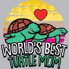 Men's Design By Humans World's Best Turtle Mom Retro Stripes By animalshop Tank Top - 2 of 2