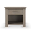 Child Craft Denman Nightstand with Drawer for Nursery or Bedroom, Large Storage Drawer, Made of Sturdy Pinewood, Non-Toxic, Baby Safe Finish - 3 of 4