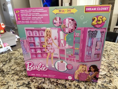 Barbie Dream Closet Toy Playset With Clothes Accessories Set Target