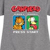 - Garfield - Garfield Odie Game On Graphic Short Sleeve Fleece Dress - 2 of 4