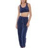 ADR Women's Fleece Joggers Sweatpants Sleep Pants with Pockets - 2 of 4
