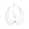 Unique Bargains Faux Gemstone Multi-layered Headpiece Gold Tone 1 Pc - 3 of 4
